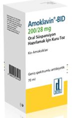 Amoklavin (Amoxicillin and clavulanic acid)200/28.5