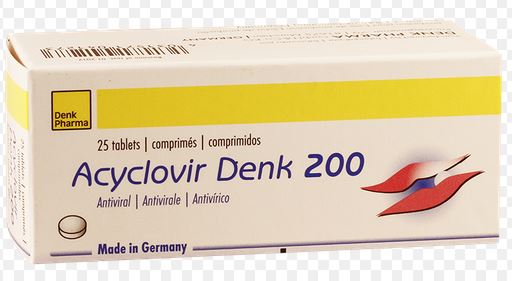 ACYCLOVIR Denk 200 MG OF 5X5 TAB