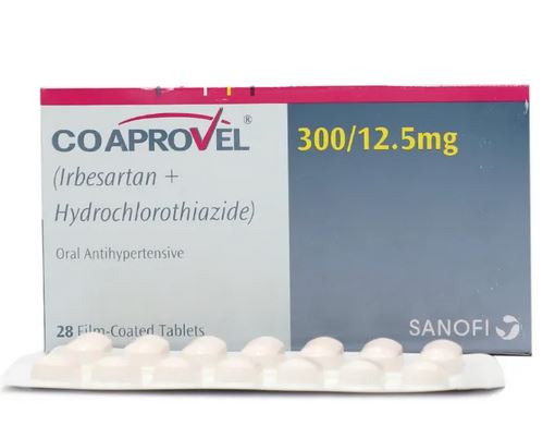 Co aprovel irbesartan HCT 300 12 5mg of 28 tfc tab