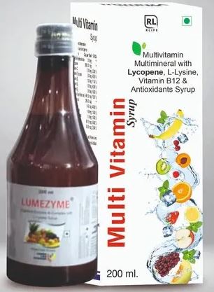 Multivitamin syrup