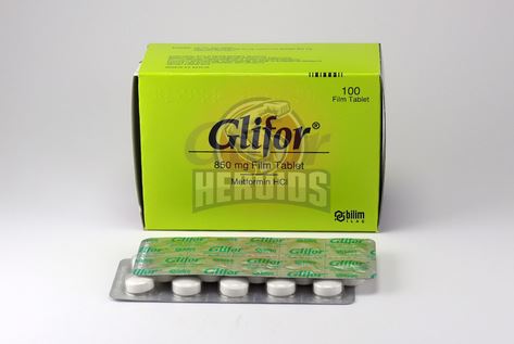 Glifor 850 mg tab