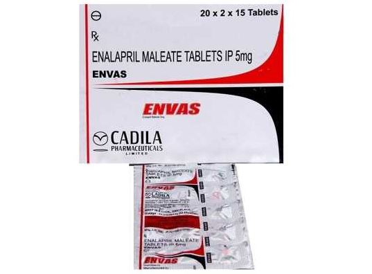 Envas 5mg of 10 tabs