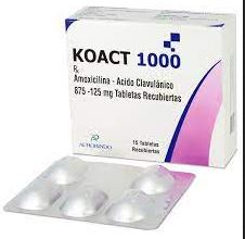 Koact 1 gm of 5 tabs