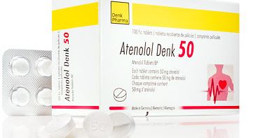 Atenolol denk 50mg of 10 tabs