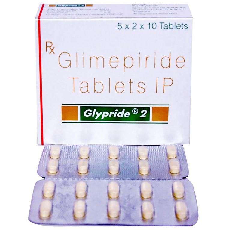 GLIMARYL(Glimepiride) 2mg of 3*10 tabs