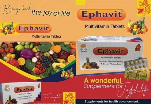 MULTIVITAMIN EPHAVIT  10X10 TAB