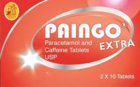 PAIN GO EXTRA (Paracetamol and caffein) 530mg tab
