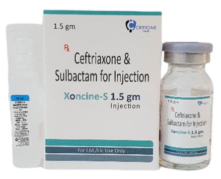 THEOXONE PLUS CEFTRIAXONE 1500MG INJECTION