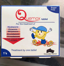 QUEMOX(Mebendazole) 500mg