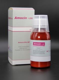 Amoxicillin 250mg/5ml oral suspension